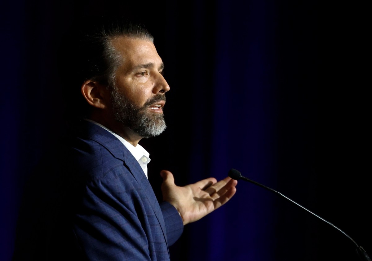 Donald Trump Jr. acusó a Joe Biden de ocultar el cáncer mientras ocupaba la Casa Blanca