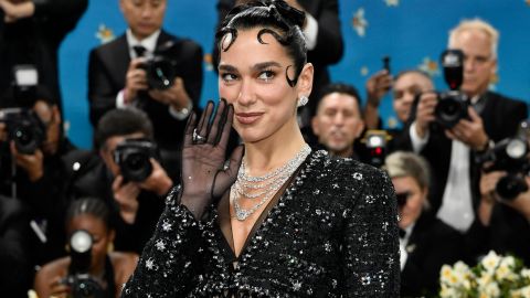 Dua Lipa se presentó en Madrid.