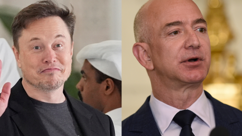 Elon Musk y Jeff Bezos