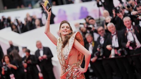 Frederique Bel en el Festival de Cannes 2025.