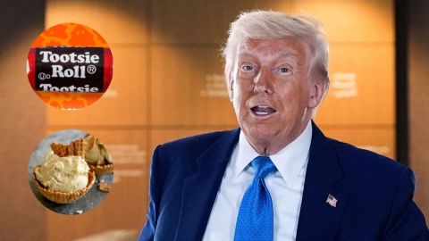 Las golosinas y los helados son los favoritos del presidente Trump.