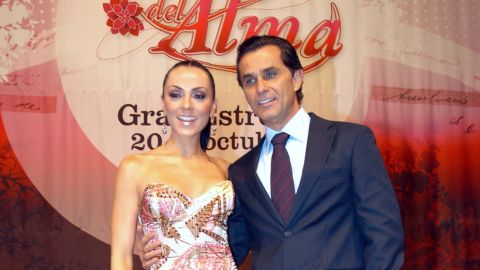 Ivonne Montero y Humberto Zurita en 2008.