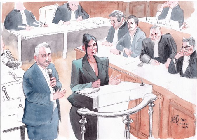 Kim Kardashian testificó en el juicio por el robo que sufrió en París en 2016.