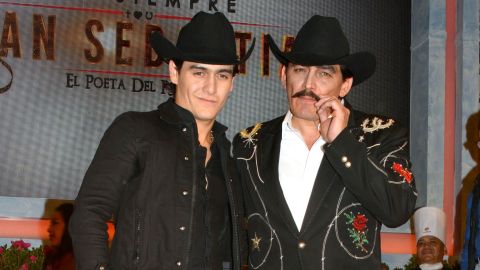 Julián y José Manuel Figueroa en 2016.