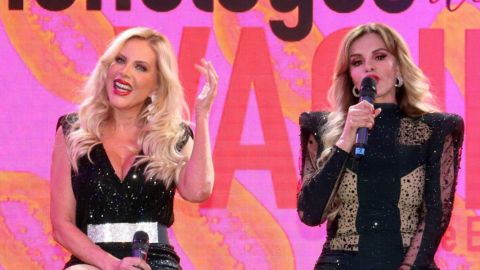Lucía Méndez y Lorena Herrera.