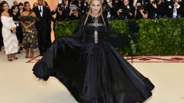 Madonna en la MET Gala 2018.