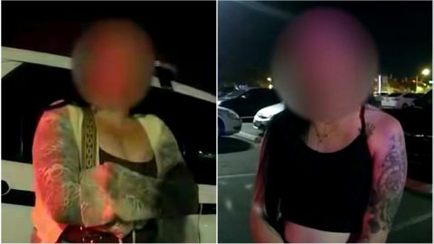 Las dos mujeres mintieron al decir que habían ido al baño, después aceptaron estar bebiendo en un bar.