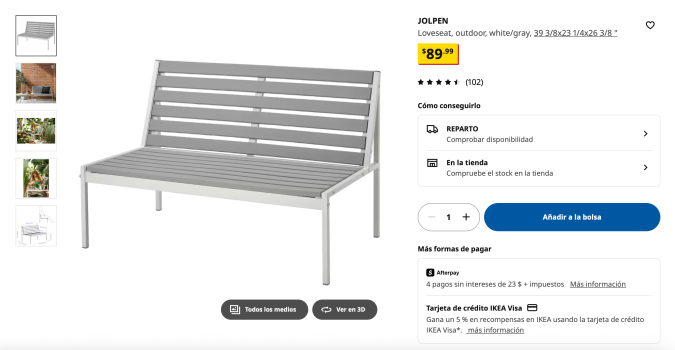 Este mueble de IKEA es ideal para disfrutar del verano.