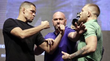 Nate Díaz y Conor McGregor.
