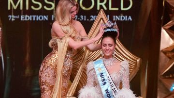 Opal Suchata ganó el Miss Mundo 2025 en la India.