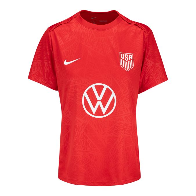Playera de entrenamiento previo al partido.