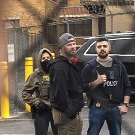 Protesta en Delaney Hall, centro de detención de ICE en Newark, NJ/Archivo.