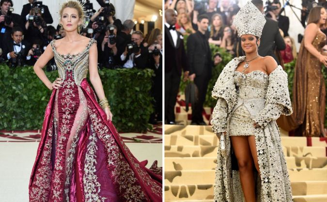 Blake Lively y Rihanna son referencia de la MET Gala.