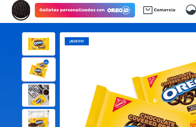 Nueva versión de las galletas de la marca. Foto: Oreo.com.