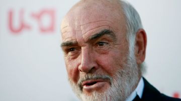 El actor Sean Connery murió el 31 de octubre de 2020.