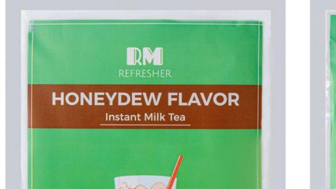 Matcha Flavor Instant Milk Tea by RM Refresher.