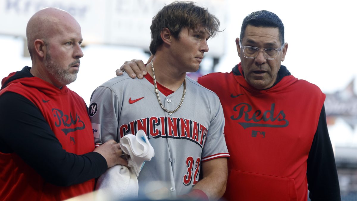 Tyler Callihan, de Cincinnati Reds, sufrió escalofriante fractura de brazo y será operado [VIDEO]