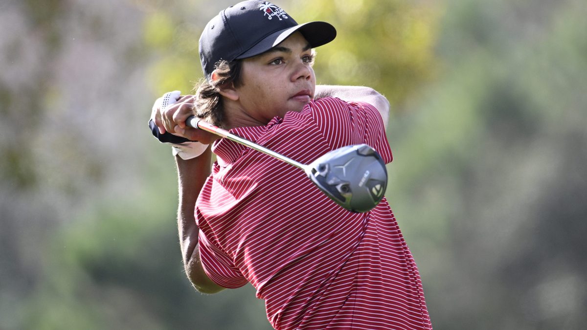 Charlie Woods, hijo de la leyenda Tiger Woods, ganó con 16 años el Team TaylorMade Invitational de AJGA
