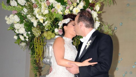 Yadhira Carrillo y Juan Collado en 2012.