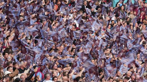 Hinchas del Aston Villa. Imagen referencial.