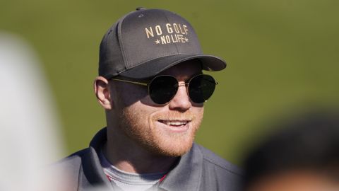 Canelo Alvarez, boxeador mexicano.