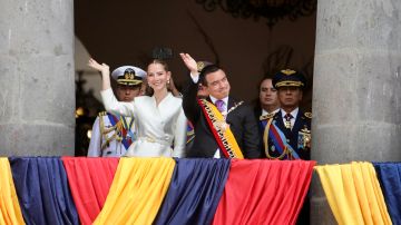 Daniel Noboa juró como presidente de Ecuador para un nuevo periodo