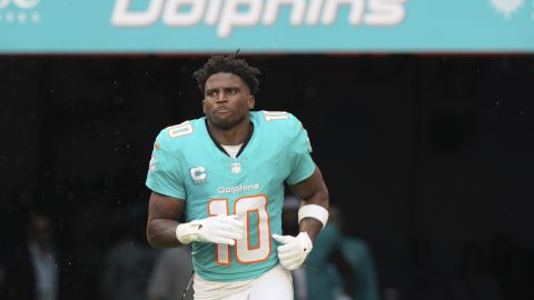 Tyreek Hill, jugador de los Miami Dolphins