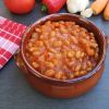 Los frijoles contienen soja, un alergeno no declarado.