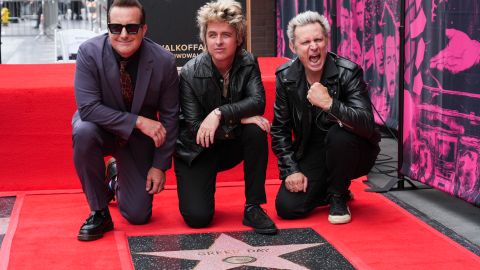 Green Day aprovechó para agradecer el reconocimiento y el apoyo de sus fans.