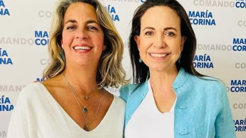 Magalli Meda, aliada de María Corina Machado.