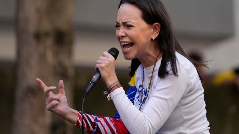 María Corina Machado: "A Maduro lo vamos a sacar, que nadie lo dude"