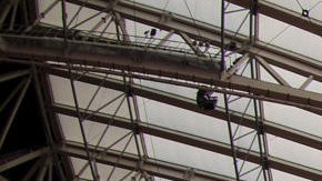 Vista del estadio de San Mamés, en Bilbao, España, donde se jugará la final de la Europa League este 21 de mayo.