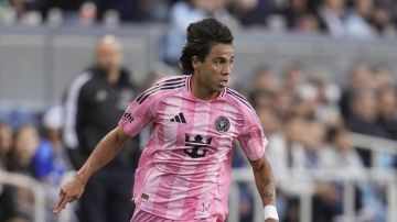 Telasco Segovia, mediocampista venezolano del Inter Miami.