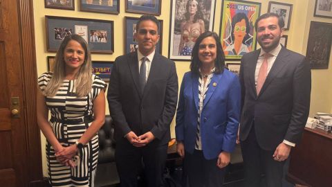 Miembros del gabinete de la gobernadora de Puerto Rico en Washington D.C.