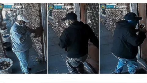 Tres sospechosos de robo en hogar de NYC.