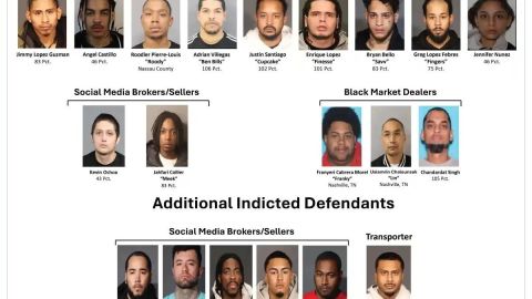 20 acusados por robo de autos en Nueva York.