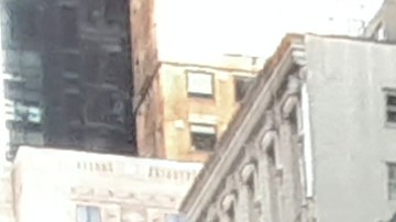 Parada de bus MTA en Nueva York.