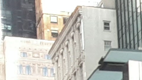 Parada de bus MTA en Nueva York.
