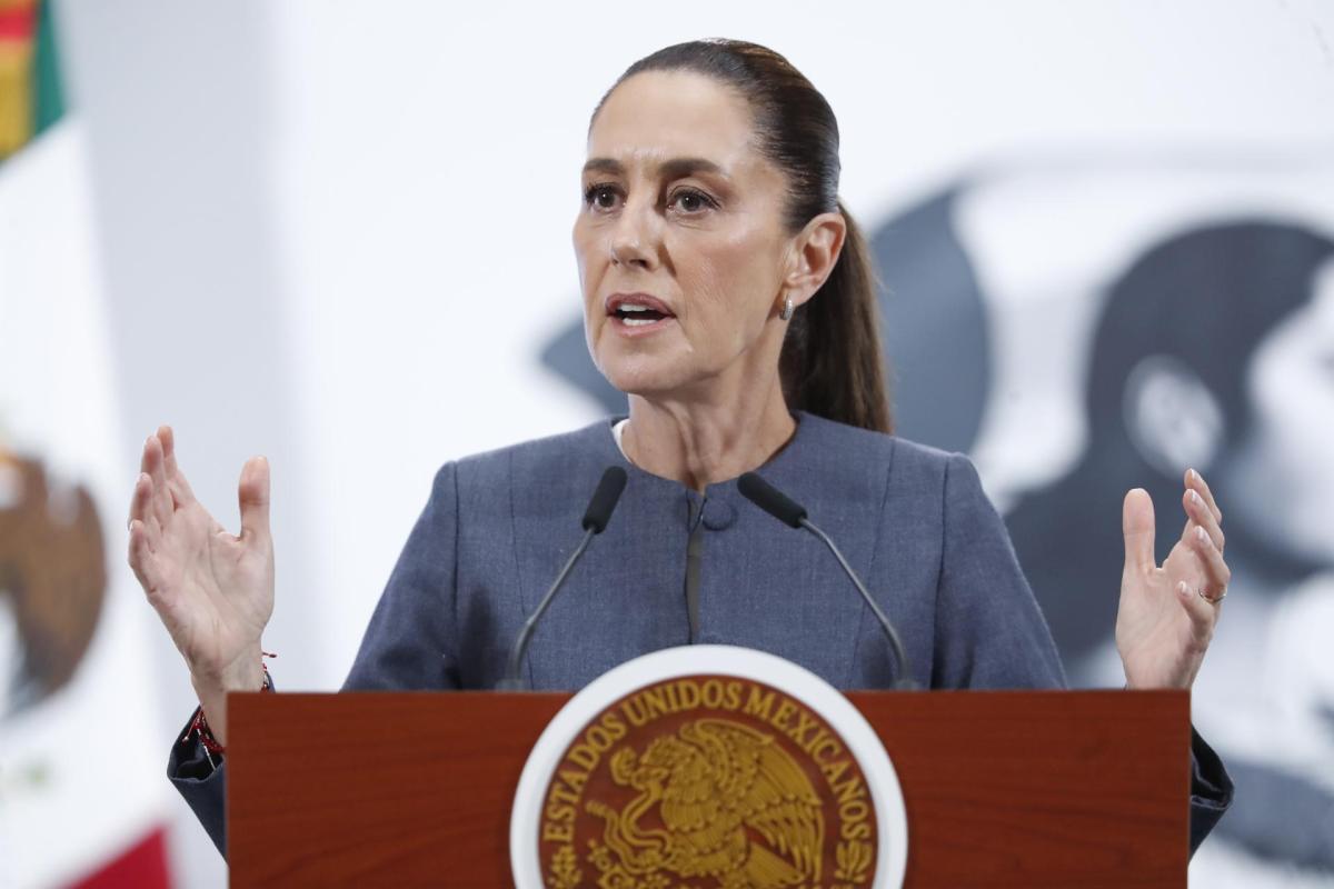 Sheinbaum confirma 35 mexicanos detenidos en Los Ángeles y critica las redadas de Trump