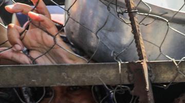 Se dirigían al centro de distribución de la fundación en la zona oeste de Jan Yunis.