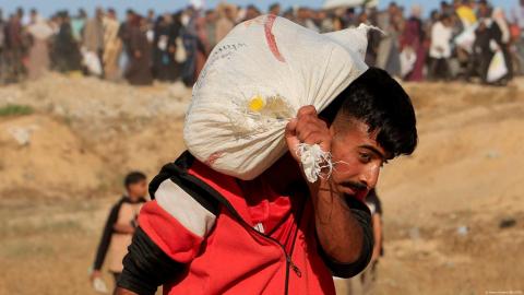 Más de 400 personas han muerto por disparos o proyectiles lanzados por el Ejército israelí mientras intentaban conseguir comida.