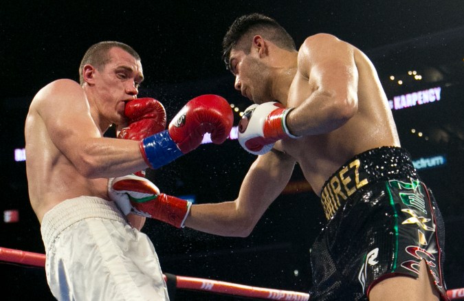 Zurdo Ramírez quiere escalar hasta los pesos pesados.