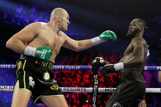 Tyson Futy podría regresar a los cuadriláteros contra Anthony Joshua.