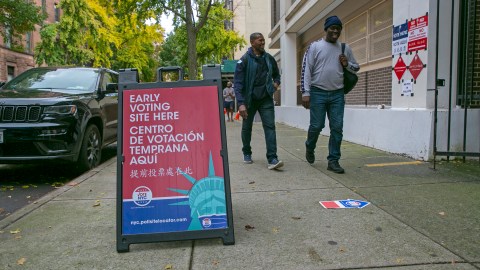 Las elecciones anticipadas terminaron el fin de semana.
