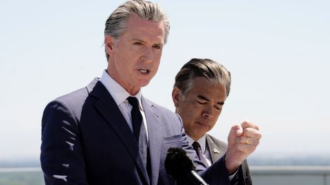 Gavin Newsom, gobernador de California.