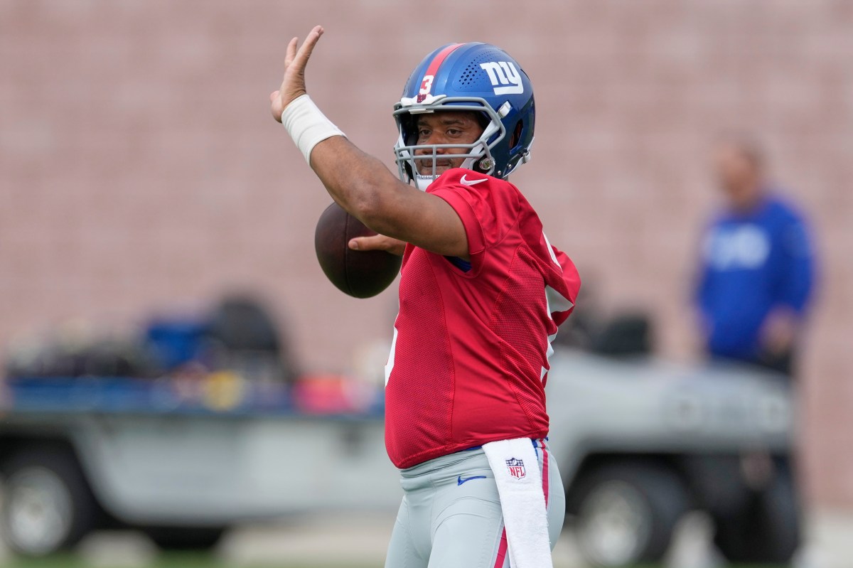 Russell Wilson espera regresar a NY Giants al Super Bowl