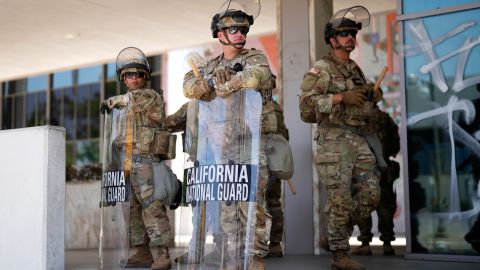 El estado de California optó por presentar una demanda contra Trump por considerar que desplegó de manera "ilegal" a la Guardia Nacional.