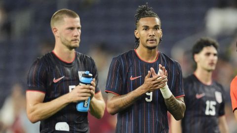 La frustración de los jugadores de Estados Unidos tras la goleada ante Suiza fue evidente.