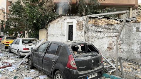 Se produjeron disparos de los sistemas de defensa antiaéreos.