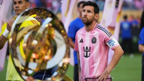 Lionel Messi no pudo darle el triunfo a los suyos durante el estreno del Mundial de Clubes.